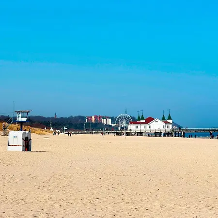 In Seebad Ahlbeck, Insel Usedom, Ostsee Apartment *
